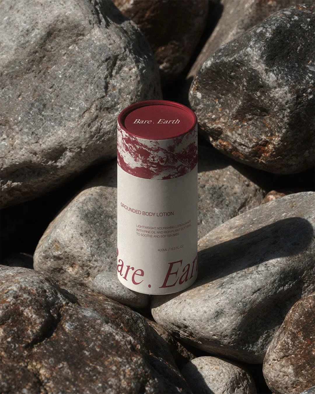Bare . Earth Grounded Body Lotion Tube Container