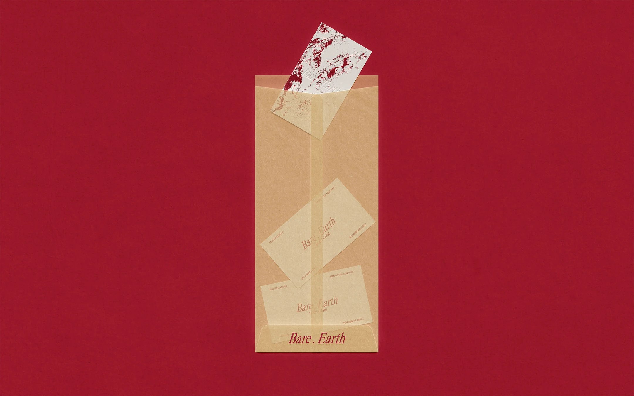 Bare . Earth Business Cards