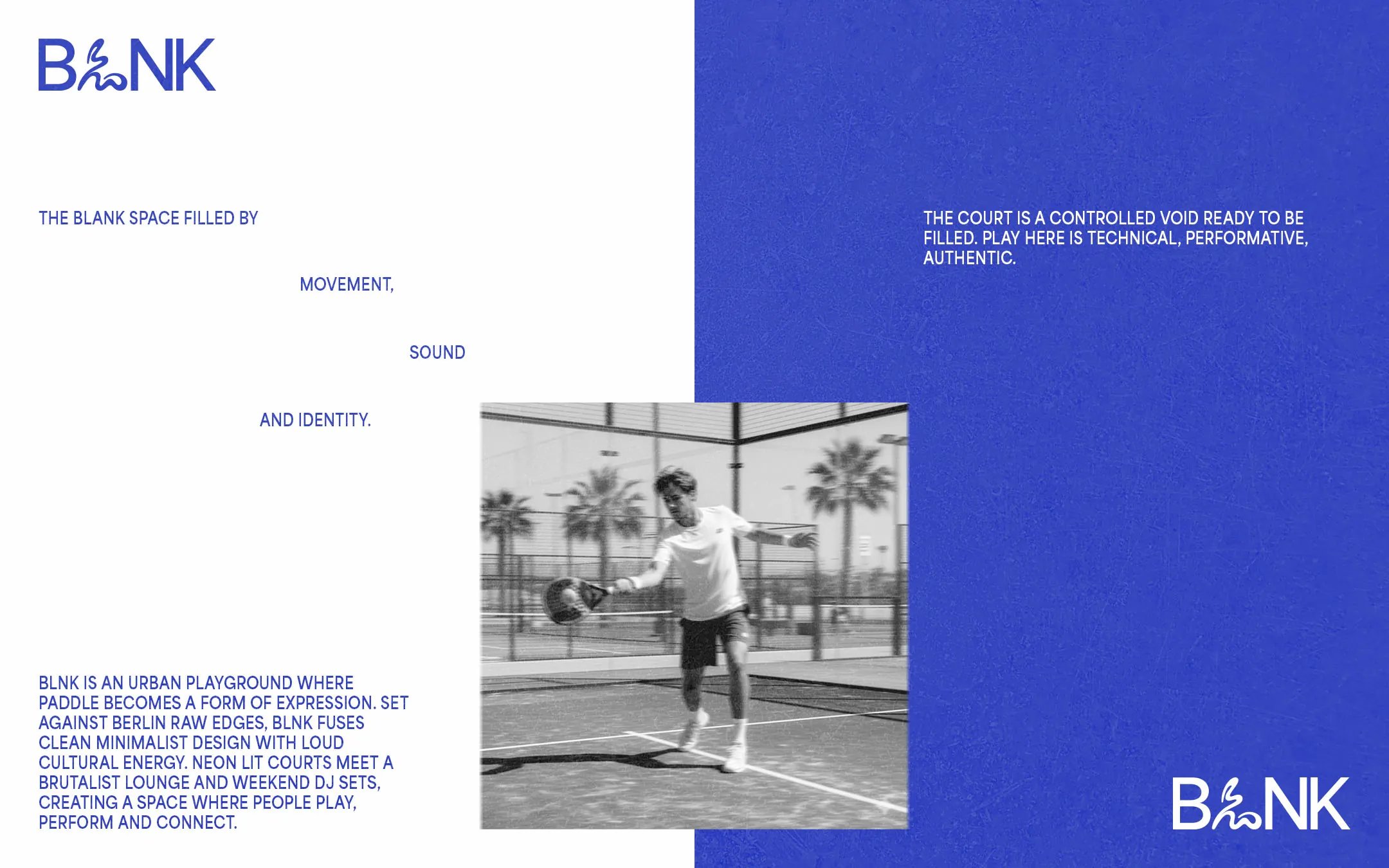 BLNK Editorial Poster