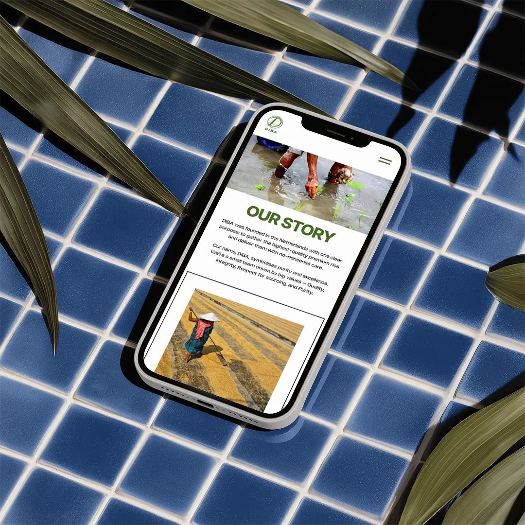 DIBA Foods Mobile On Tiles