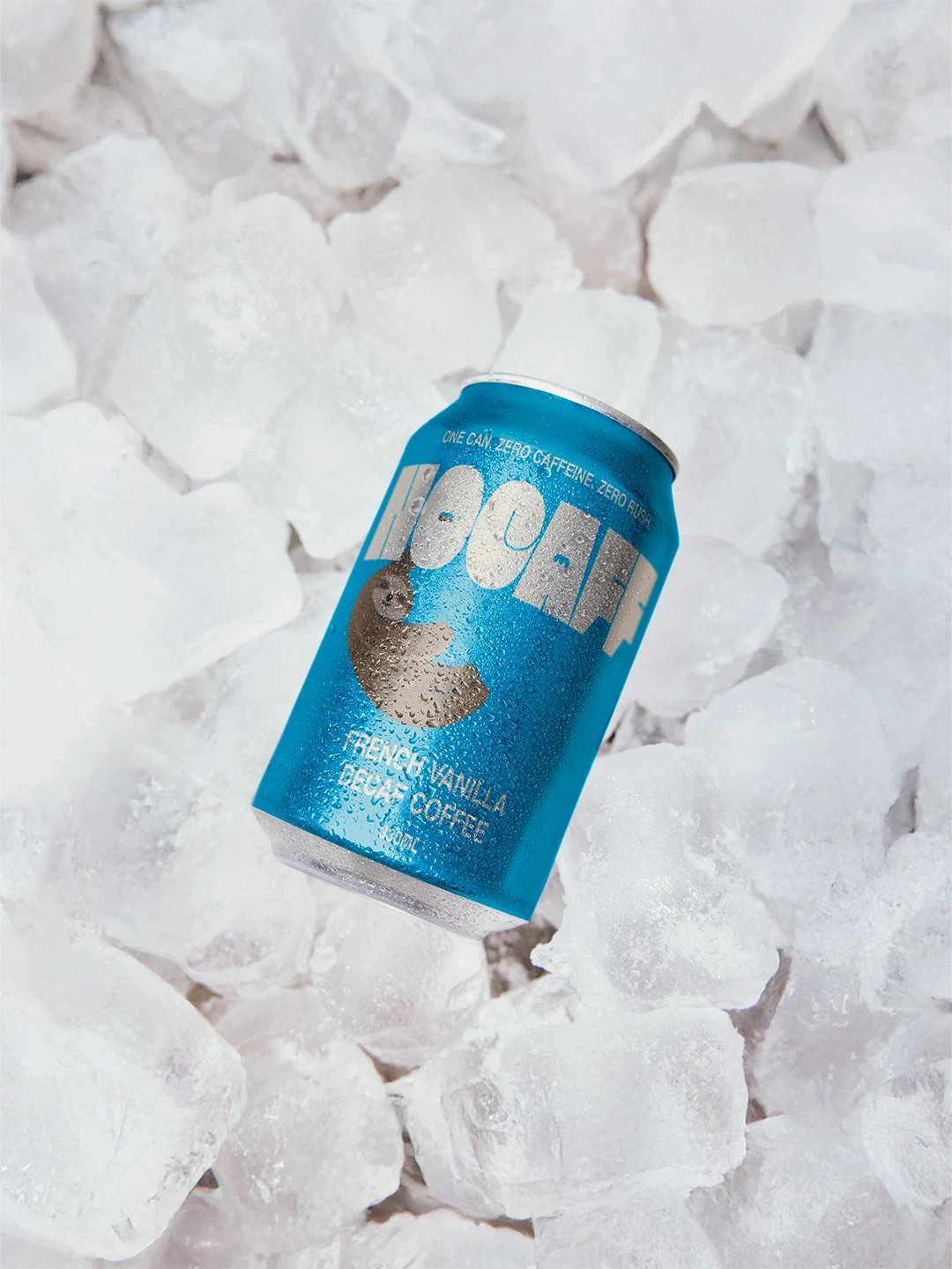 Nocaff can on ice