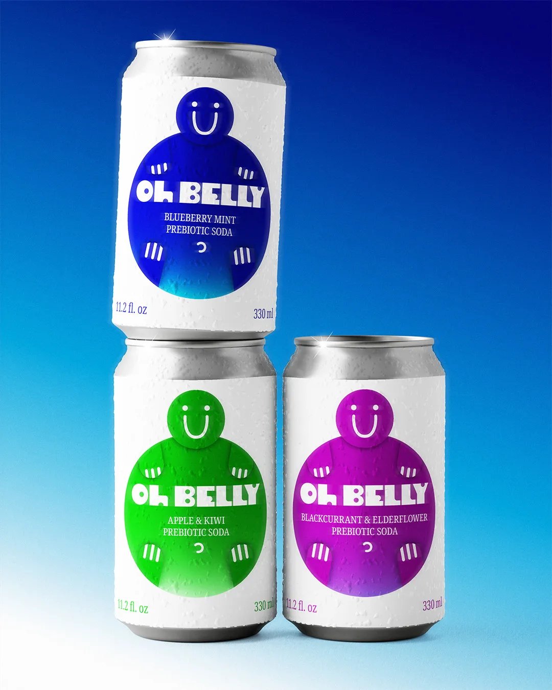 Oh Belly Stacked Cans