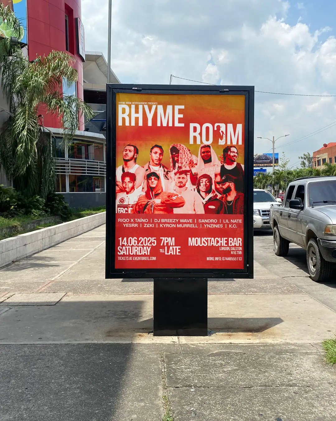 Rhyme Room Billboard Poster