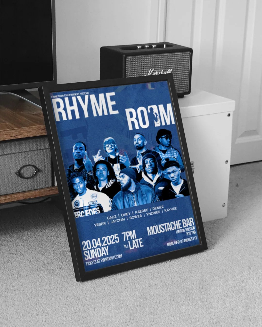Rhyme Room Framed Poster