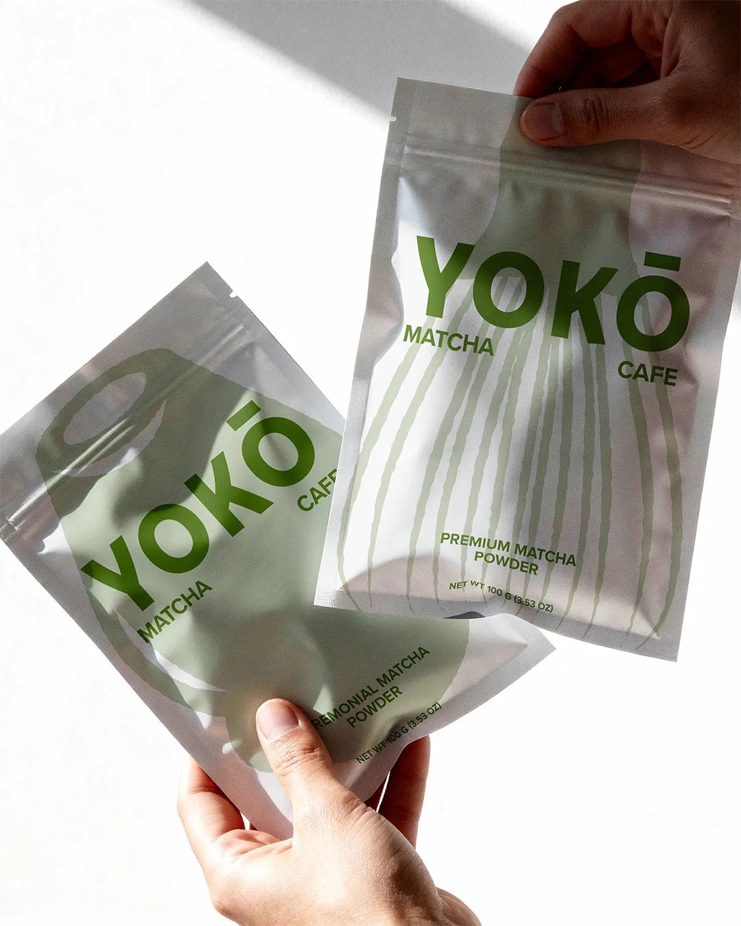 YOKŌ Premium & Ceremonial Matcha Powder Packages