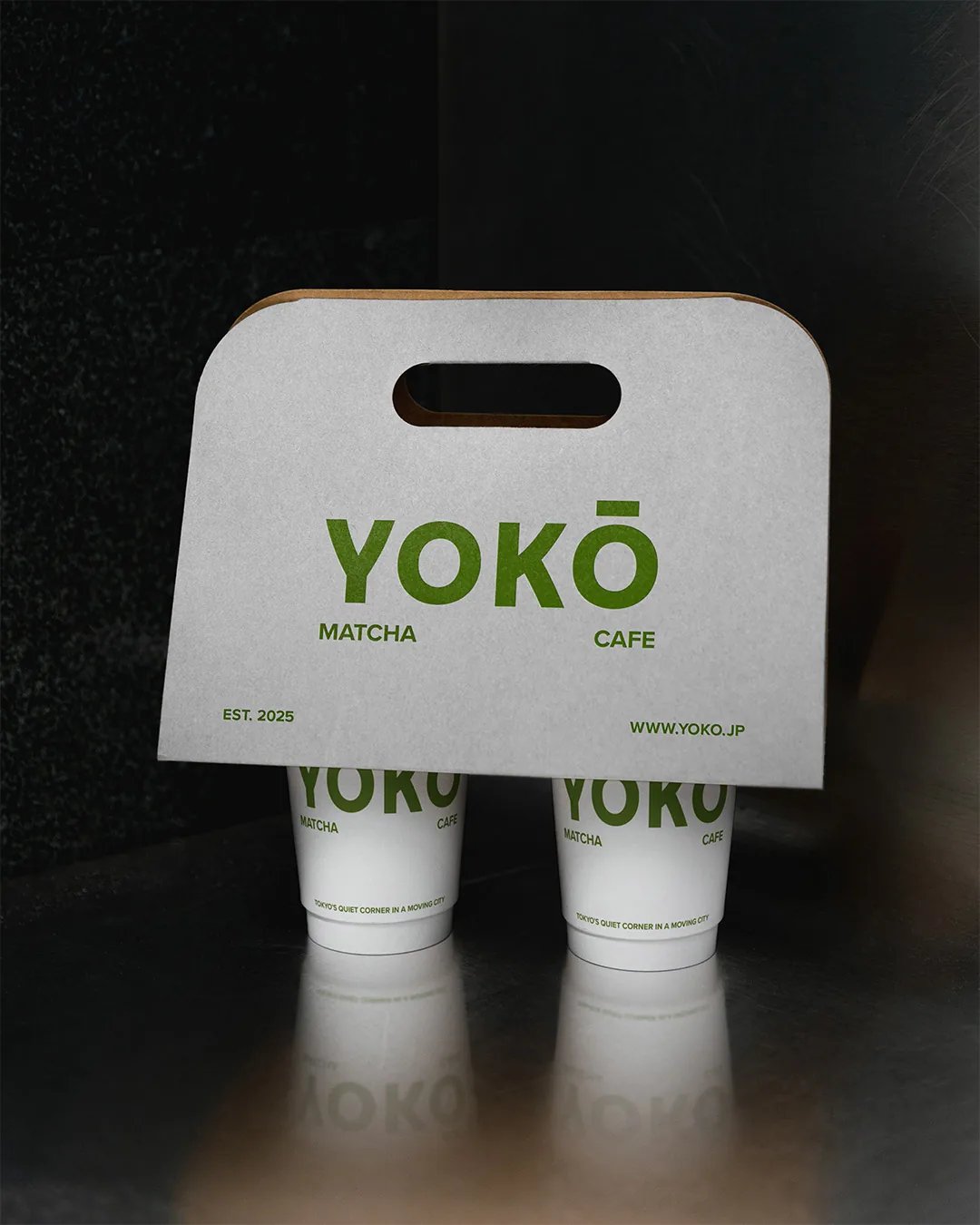 YOKŌ Takeaway Cups & Cup Holder