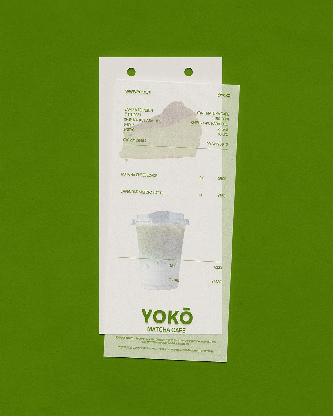 YOKŌ Receipt