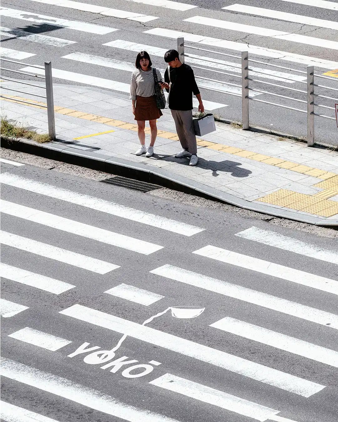 YOKŌ Road Crossing Advertisement