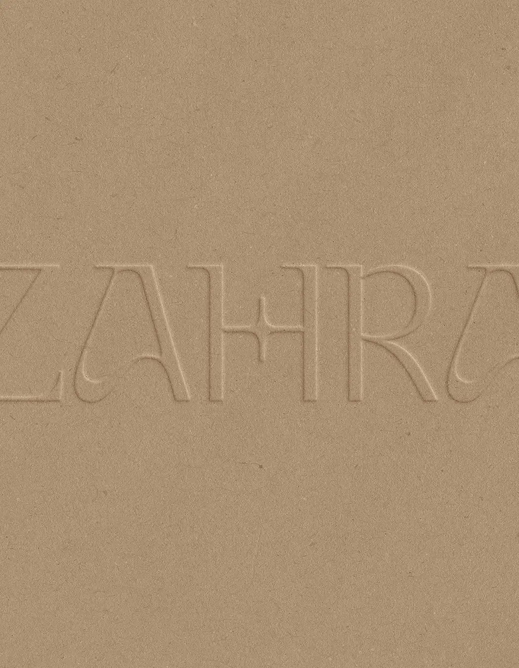 Zahra Box Embossed Packaging