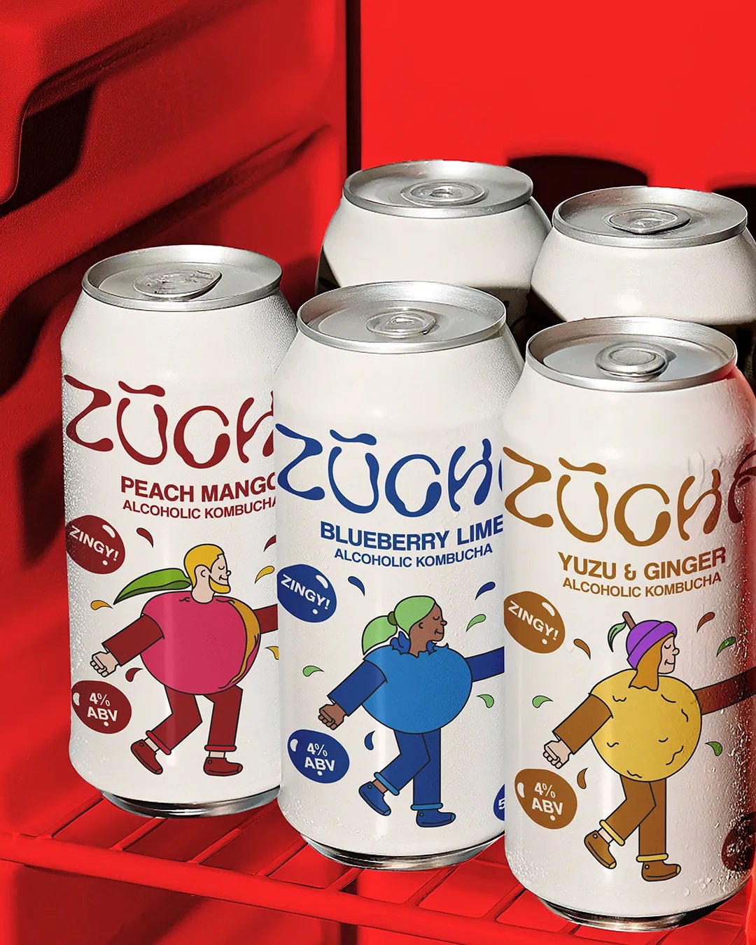 ZŪCHA Cans & Illustrations